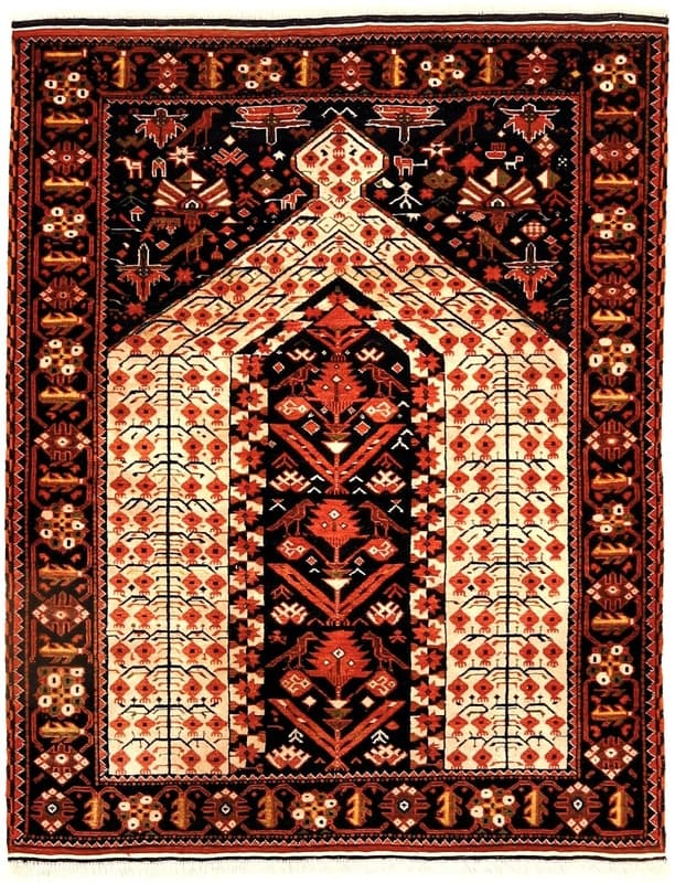 Sarough Carpet 150x118