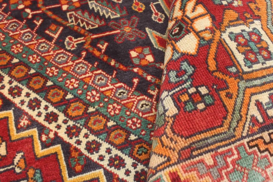 Ghashghai Teppich 257x155