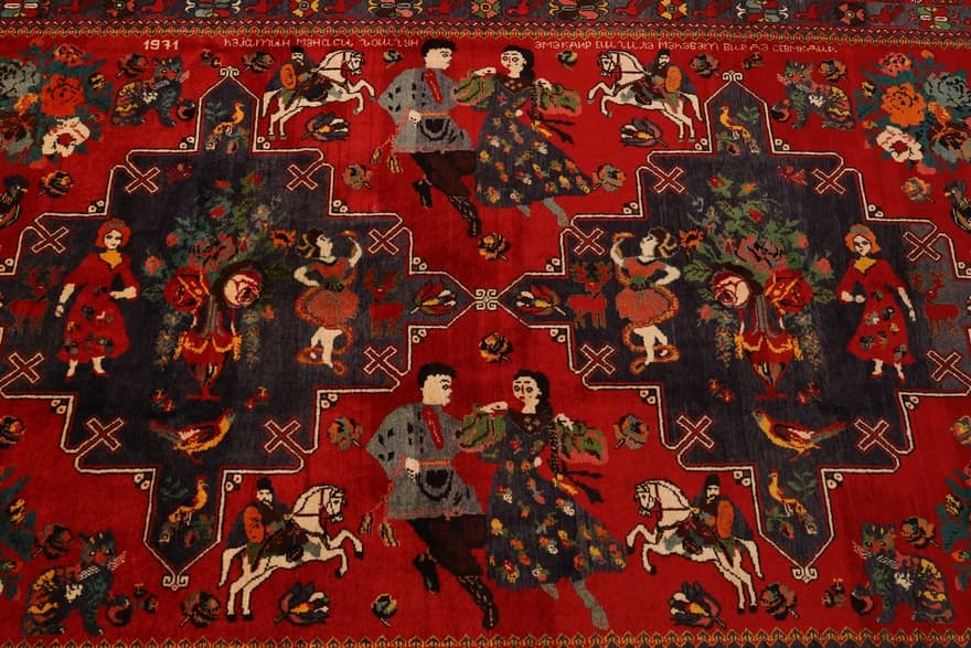 Antique Rusi  Carpet  315x205 - Image 4
