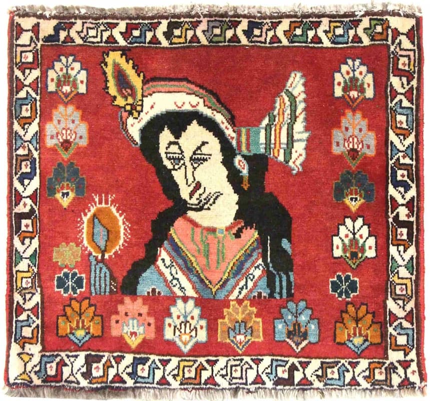 Ghashghai Teppich 72x45