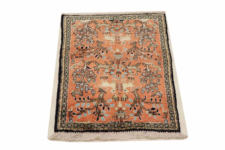 Ghom Silk Carpet 75x56