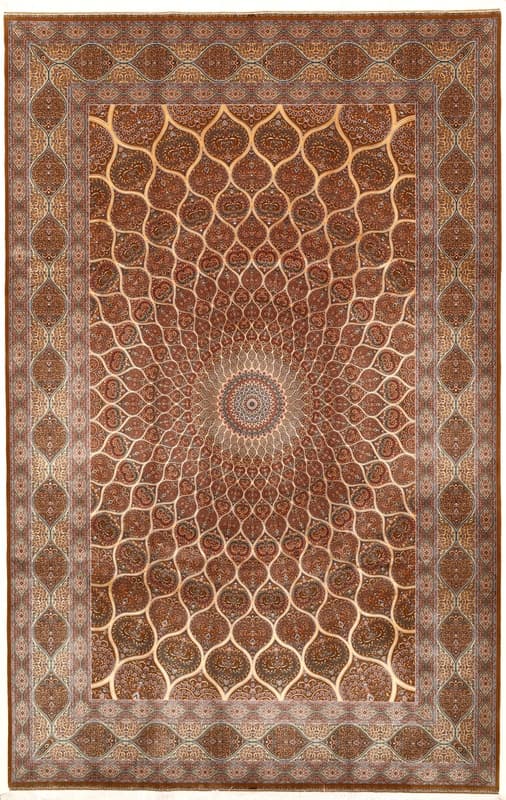Ghom Geometric Design Teppich 305x195