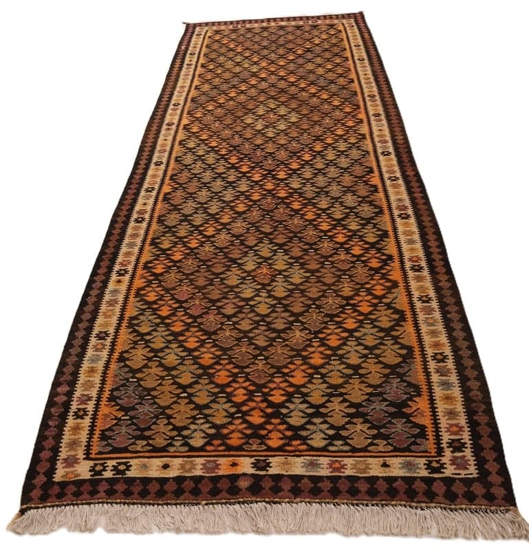 Antike Kelim  Fars Teppich  280x110 - Image 4