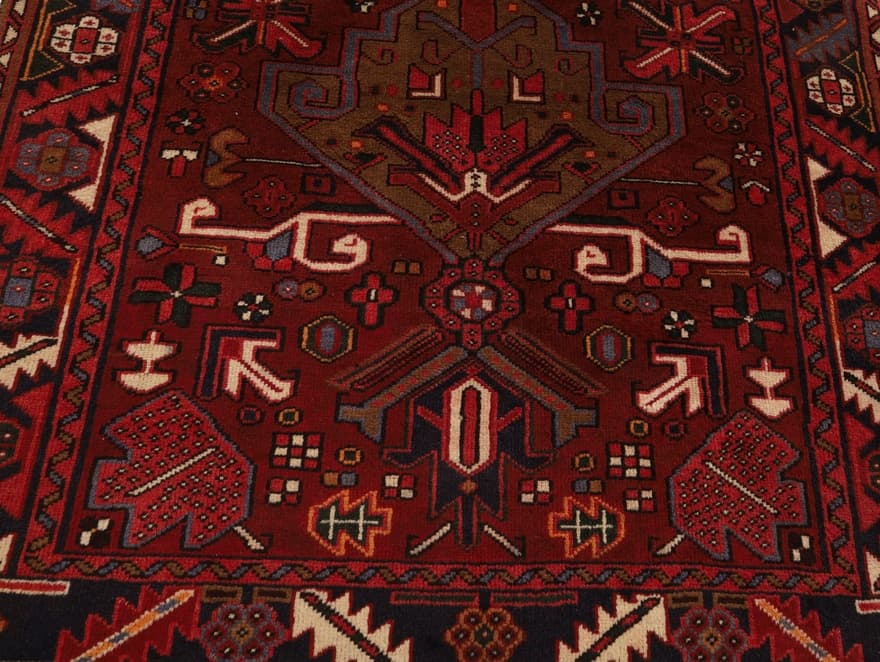Heriz Antique Carpet 340x110