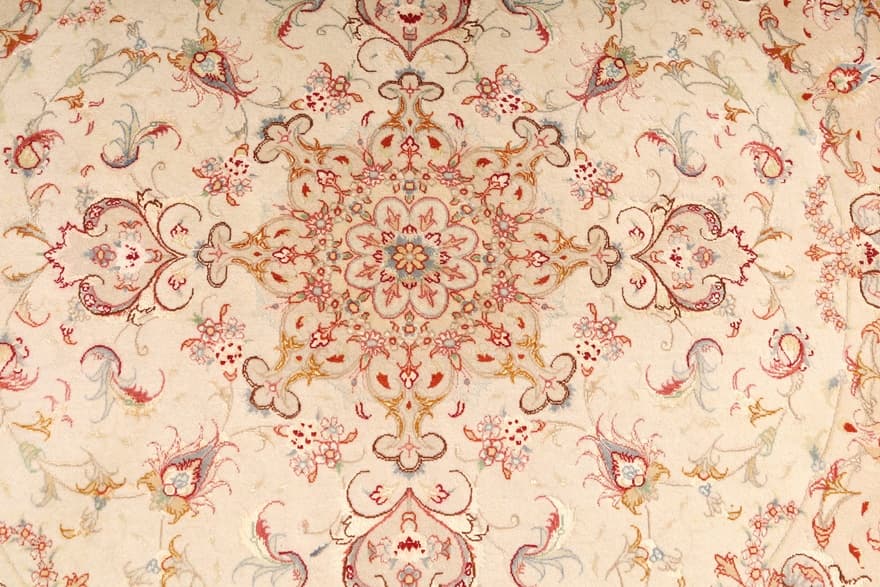 Tabriz50Raj Carpet 150x150 - Image 2