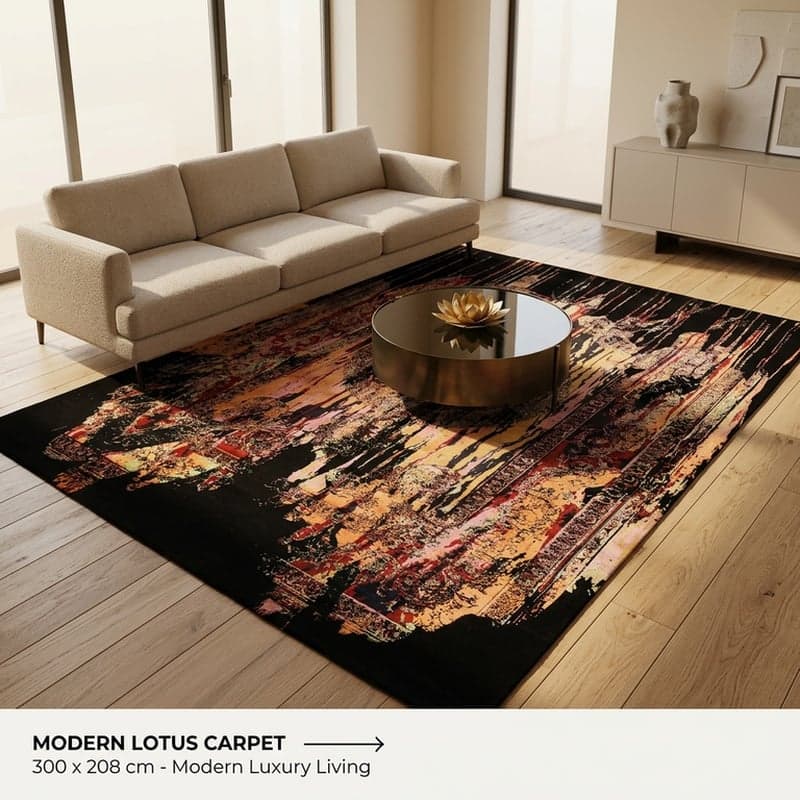 MODERN LOTUS Teppich  300x208 - Image 3
