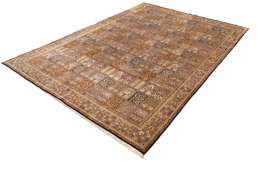Kashmirsieide Teppich 307x216