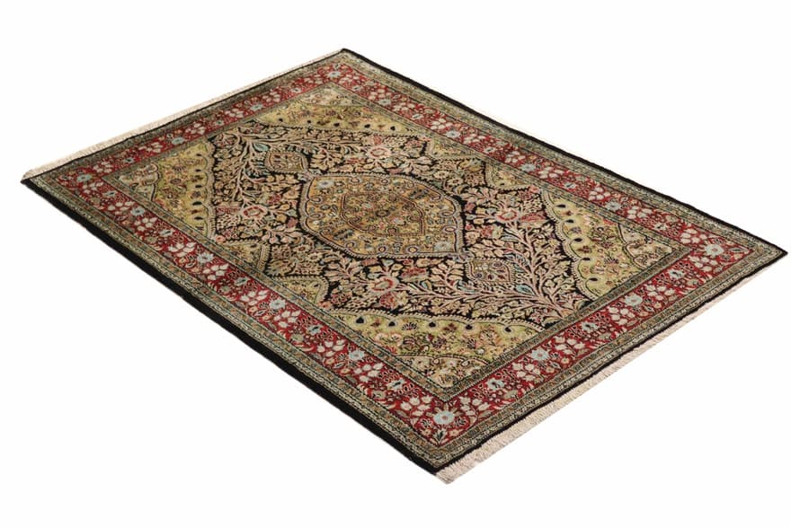 Ghom Silk Carpet 164x107