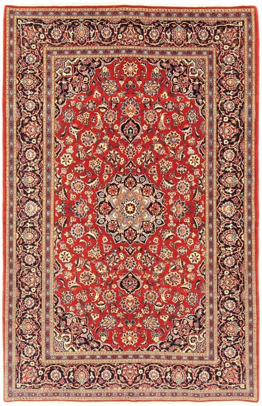 Keshan  antique Carpet  212x137