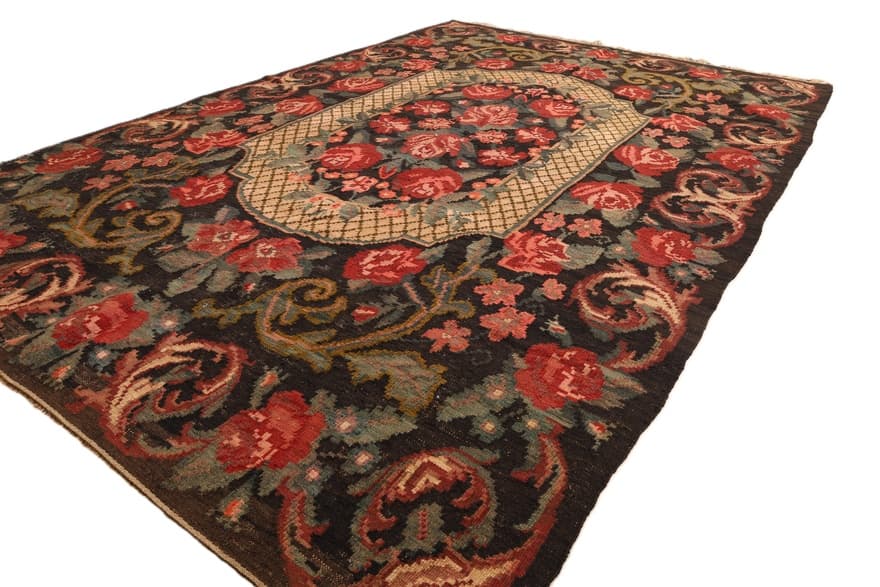 Antik Kelim Rose  Teppich  253x173