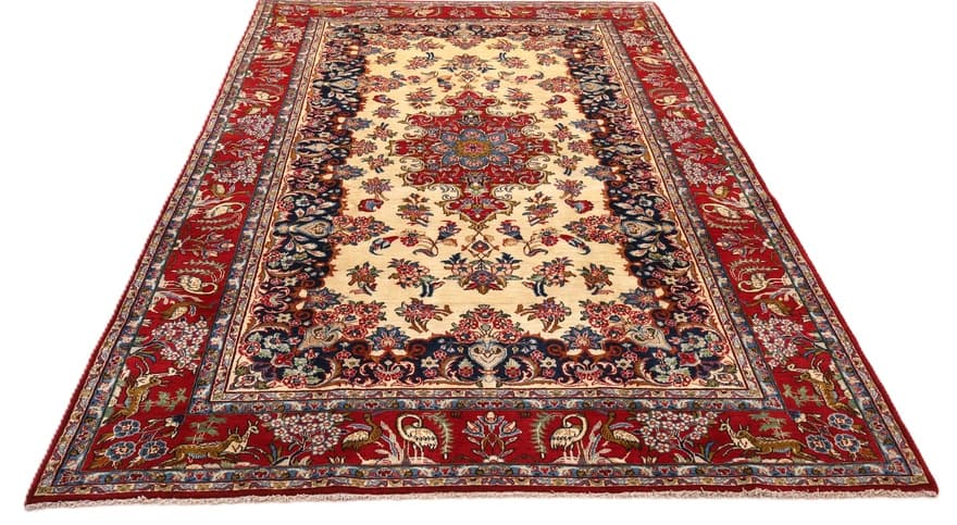 Najafabad Antike  Teppich 325x203