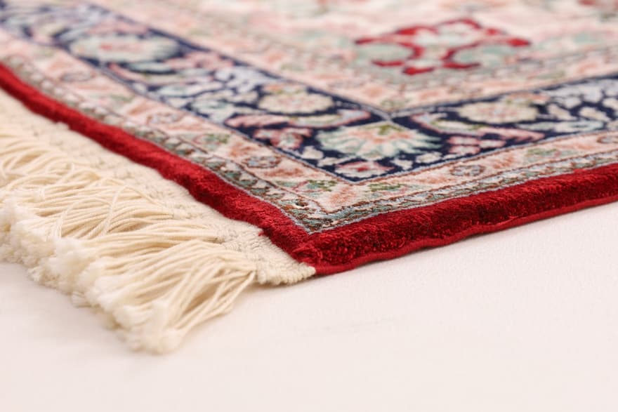 Kashmir Seide Teppich 121x80