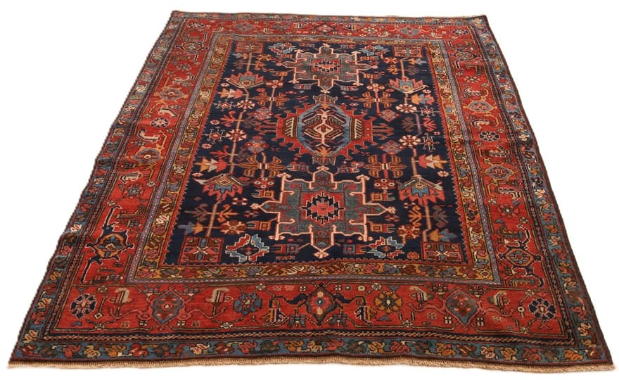 Antique Heriz Teppich 190x160 - Image 6