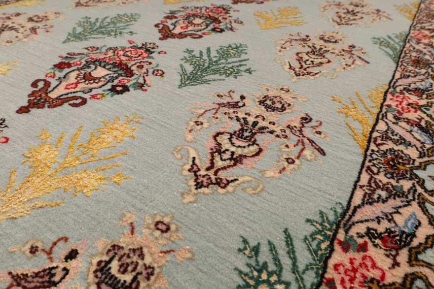 Isfahan Carpet 224x78 - Image 5