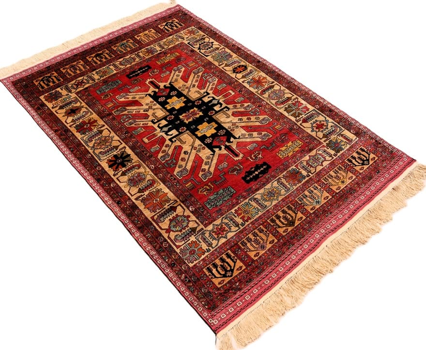 Quchan Seide Teppich 135x95