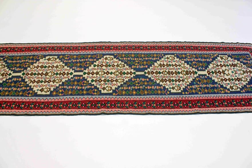 Kelim Senneh Carpet 288x81