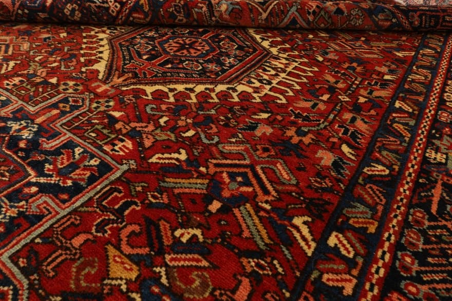 Heriz Antique Carpet 390x145