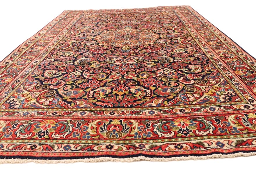 Antique Sarouk Carpet  200x134 - Image 5