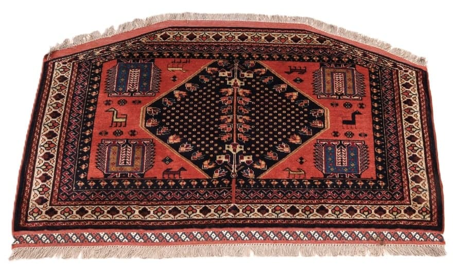 Antique Sirjan Carpet  95x53 - Image 3