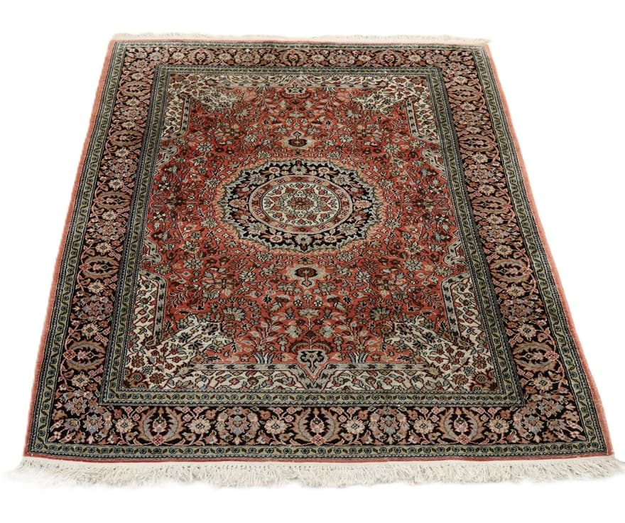 Kashmir Seide Teppich 190x125