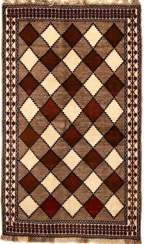 Gabbeh Teppich 216x129