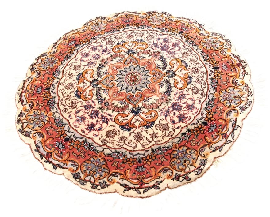 Tabriz50Raj Teppich 95x95 - Image 3