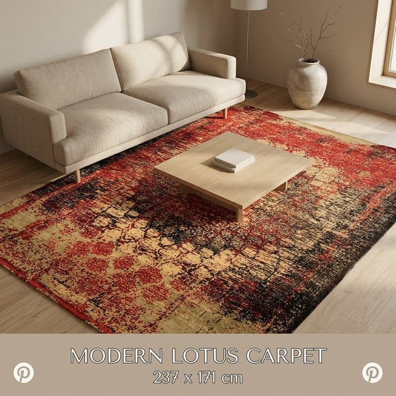 MODERN LOTUS Teppich  237x171 - Image 3