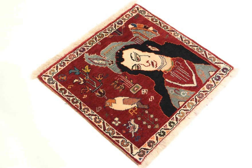 Ghashgahi Teppich 67x63