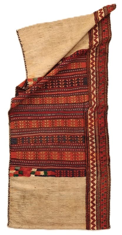 Antique Kelim Fars Teppich 230x96 - Image 5
