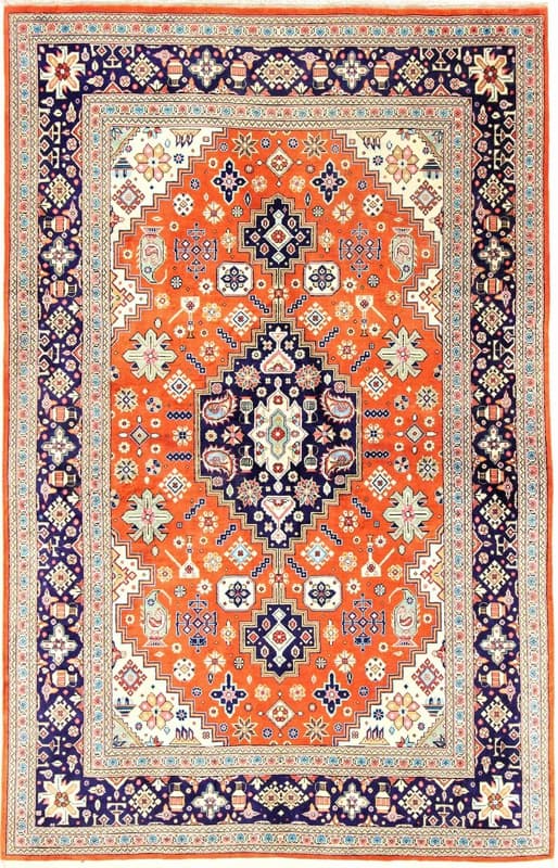 Ghom Silk Carpet 122x79