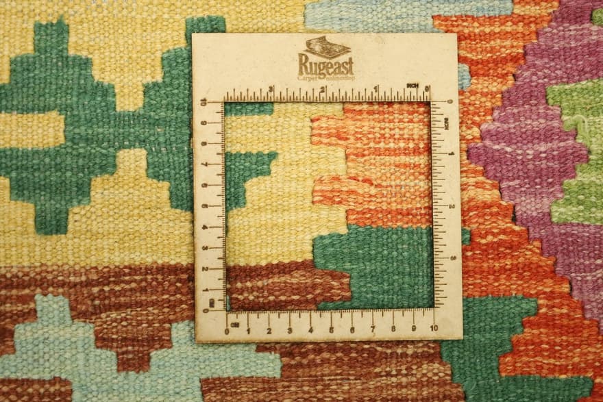 Afghan Kelim Teppich 298x195 - Image 5