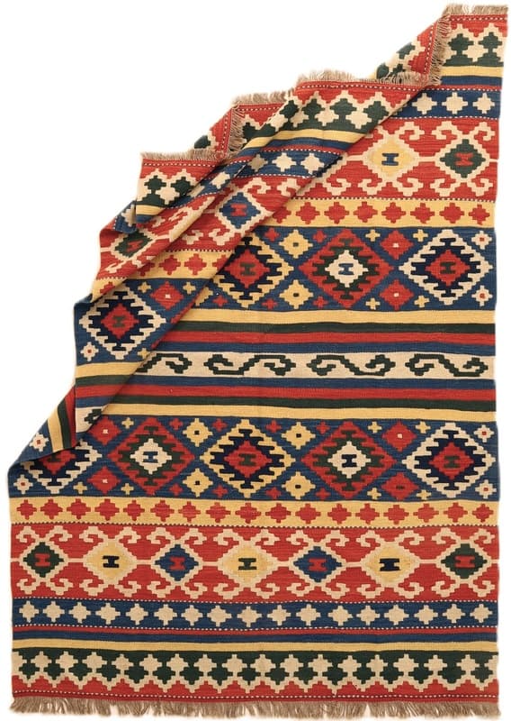 Kelim  Fars Teppich  239x169 - Image 3