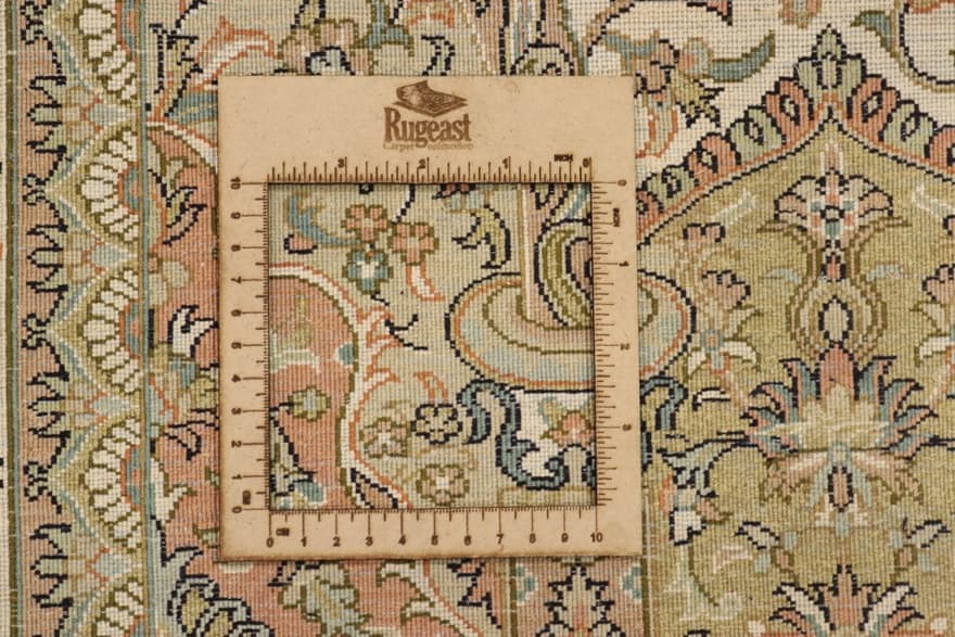 Kashmir Seide Teppich 192x125
