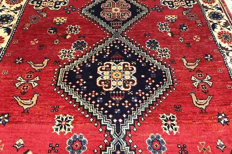 Ghashghai Teppich 144x101