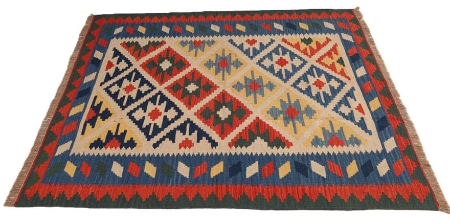 Kelim  Fars Teppich  188x149 - Image 5