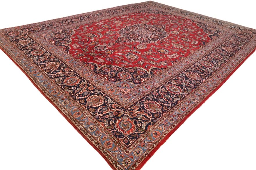 Antike  Kashan Teppich 417x315 - Image 5