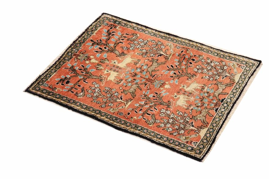 Ghom Silk Carpet 75x56