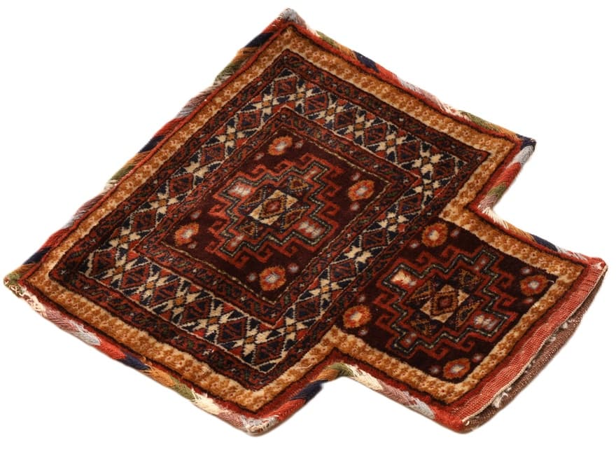 Antike Belutsch Teppich  37x35 - Image 3