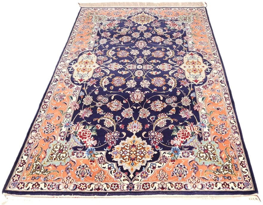 Isfahan  Seidenkette Teppich  166x109 - Image 5