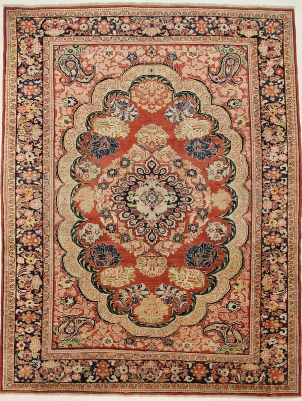 Mohajeran Antik Teppich 366x281