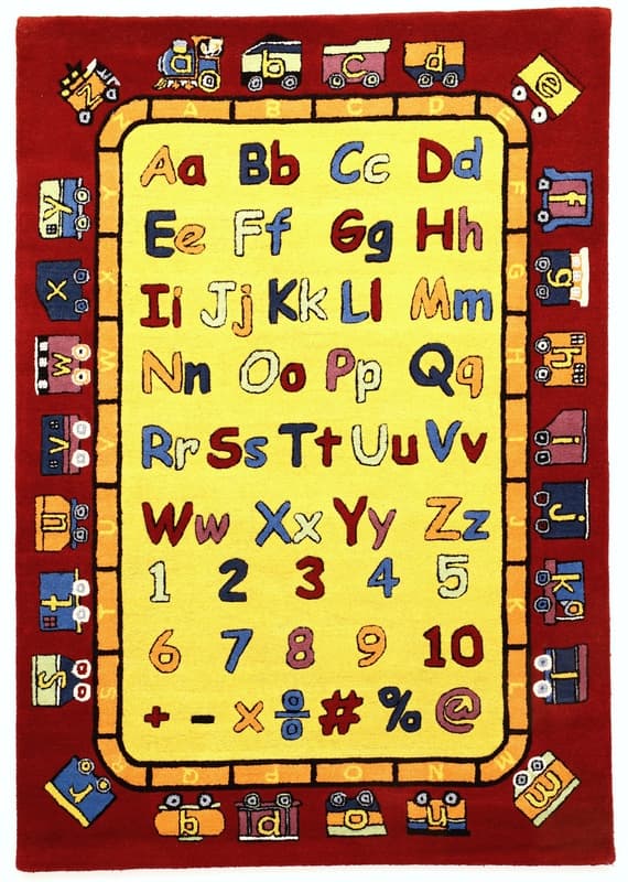 kidsrugAlphabet Carpet 243x168