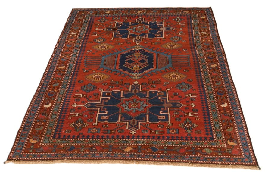 Antique Heriz Teppich 190x153 - Image 2