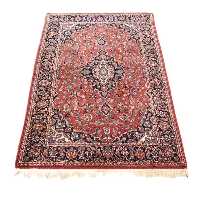 Antike Kashan Teppich 192x138