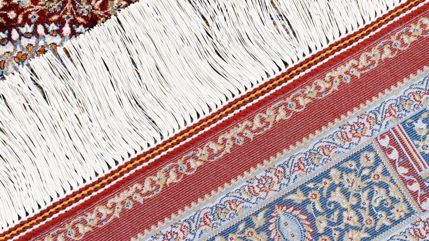 Qom  Dahlia Carpet 90x60 - Image 6