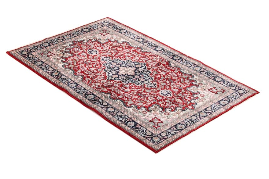 Kashmir Seide Teppich 121x80