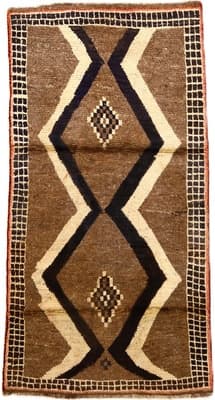 Gabbeh Teppich 180x95