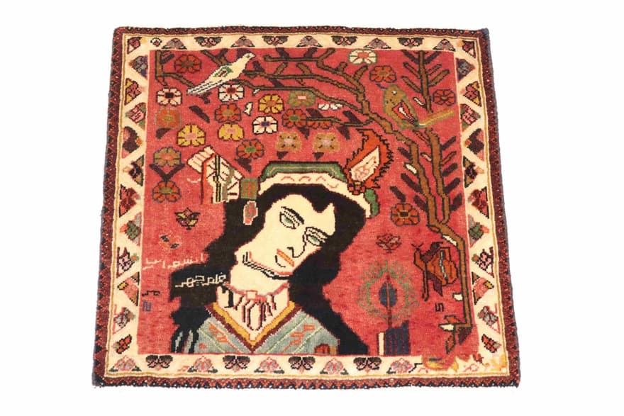 Ghashghai Teppich 60x60