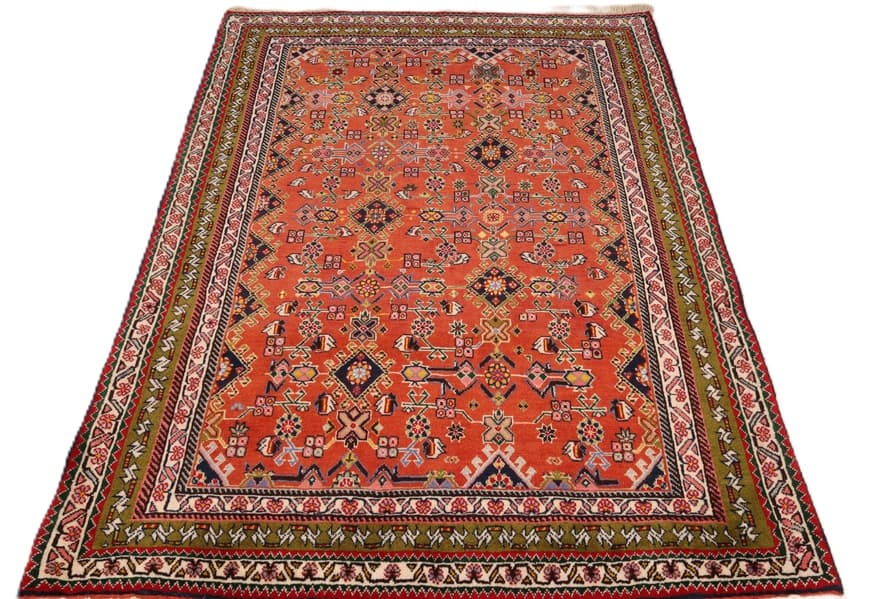 Ghashghai Kashkuli Carpet  144x105 - Image 4