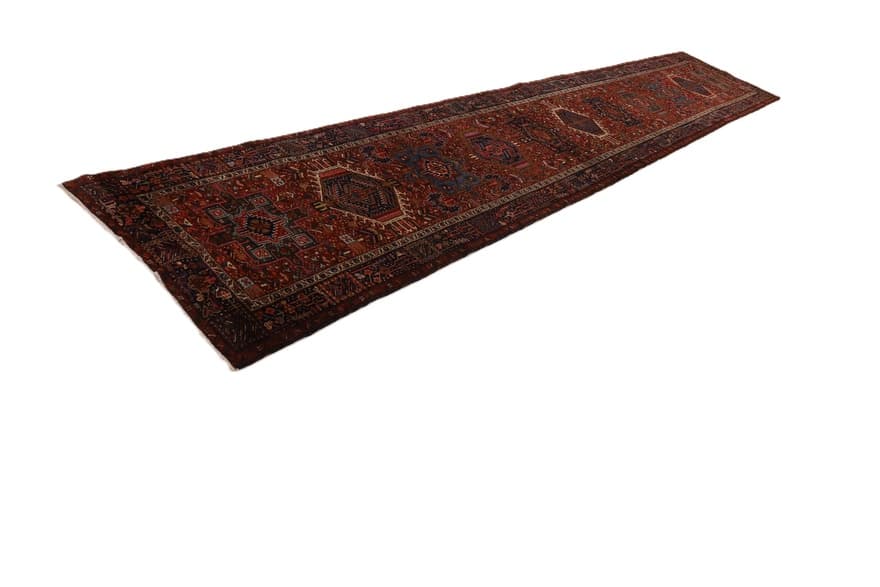 Heriz Antike Teppich 555x105