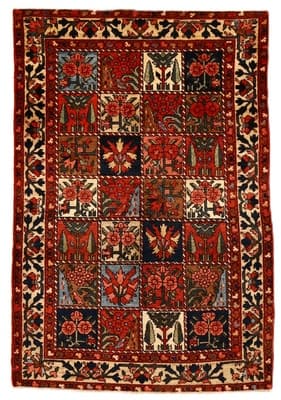 Bakhtiar Antique Carpet 191x127
